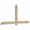Ekena Millwork Eugene Rough Sawn Timber Gable Bracket, Douglas Fir, 72"W x 33"H x 2"D x 4"F, 11/12 Pitch GBW072X33X0204EUG00RDF - alternate 5